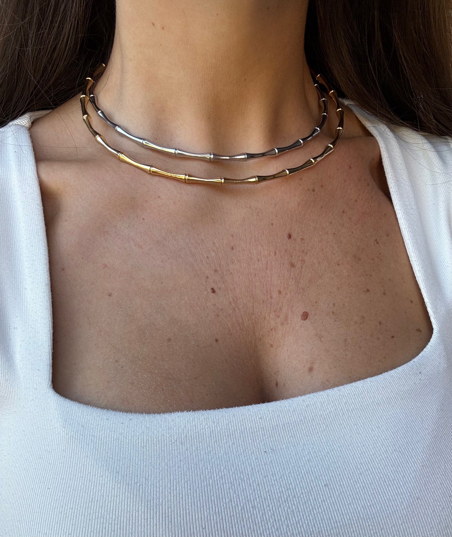 Collana Rigida Bambù