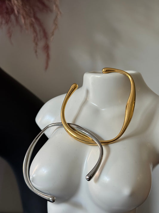 Bracciale Rigido Fluid