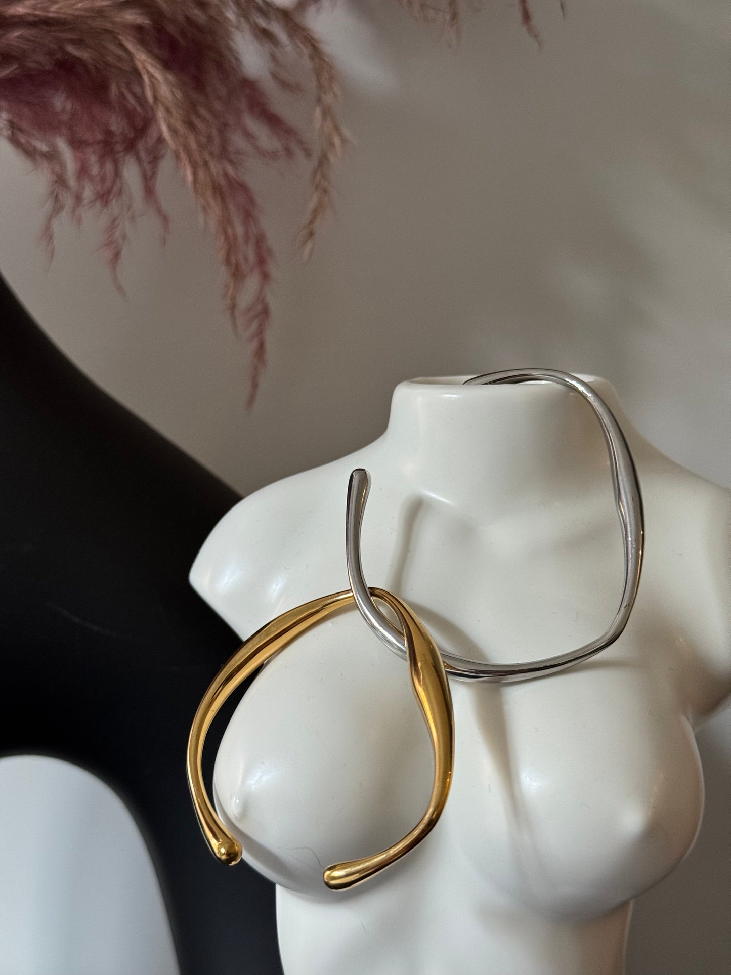 Bracciale Rigido Fluid
