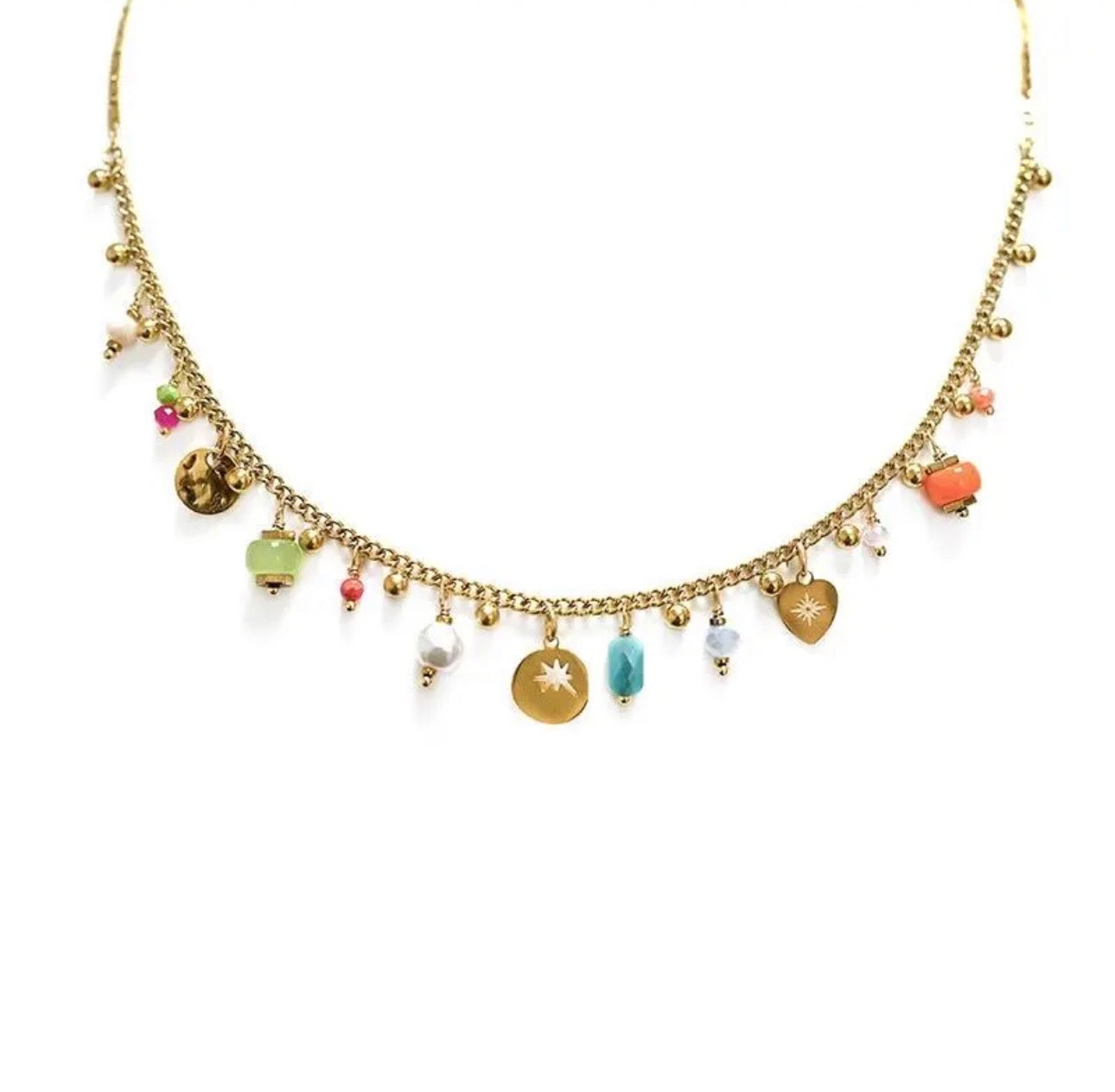 Collana Multi Charm