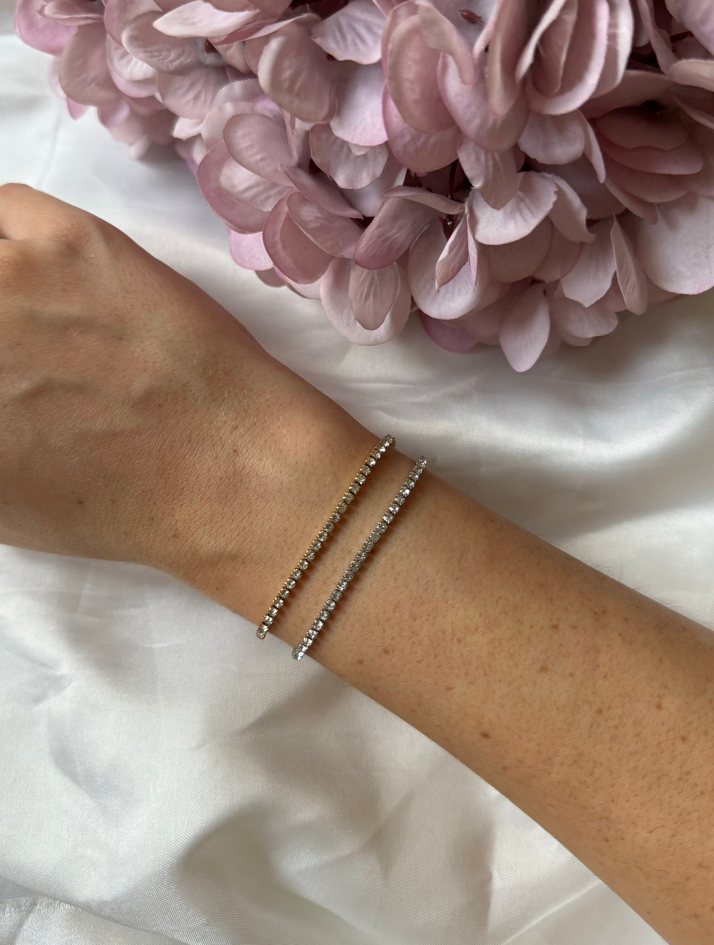 Bracciale Tennis Bianco