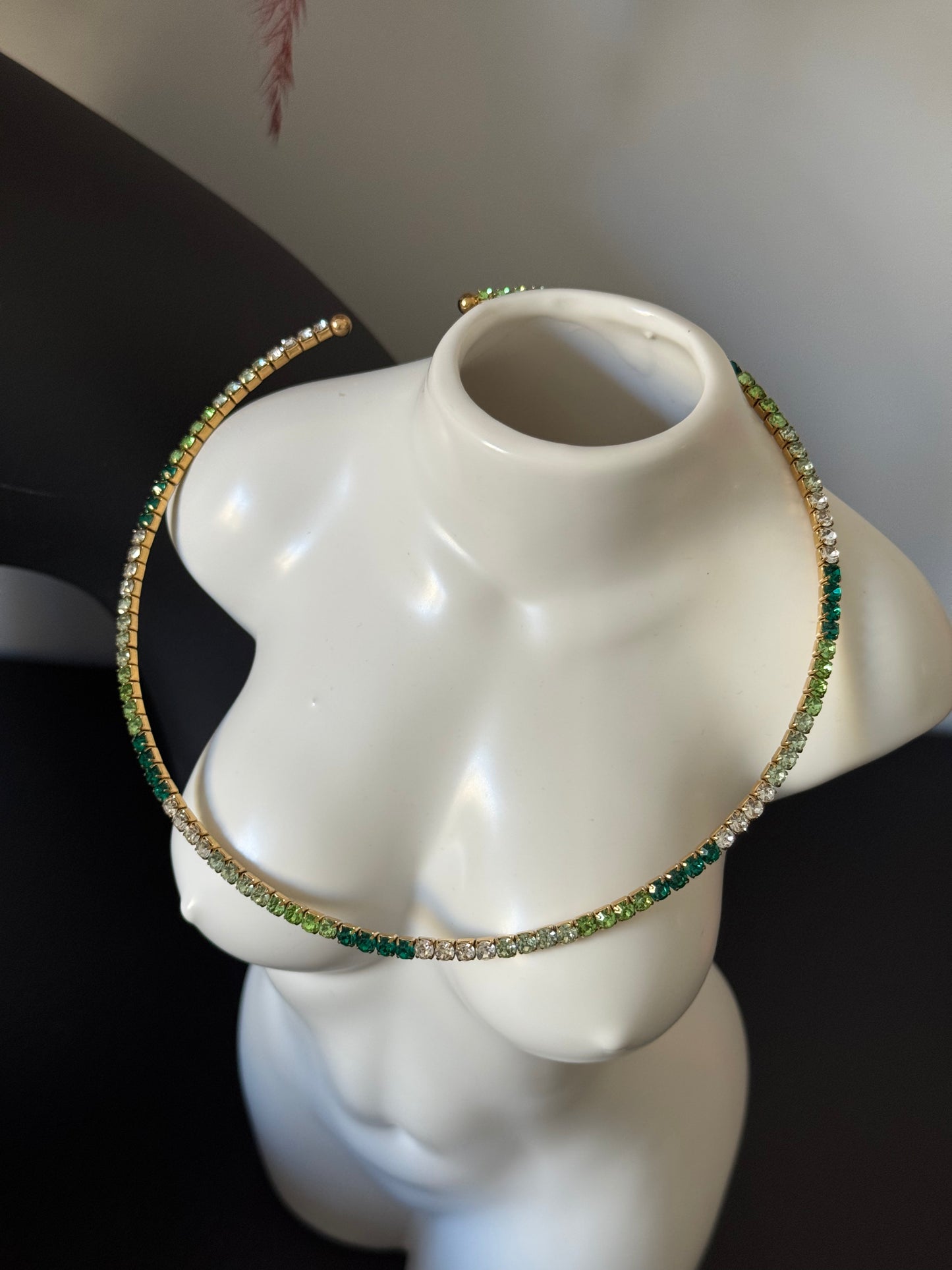 Collana Tennis Girocollo Pastel