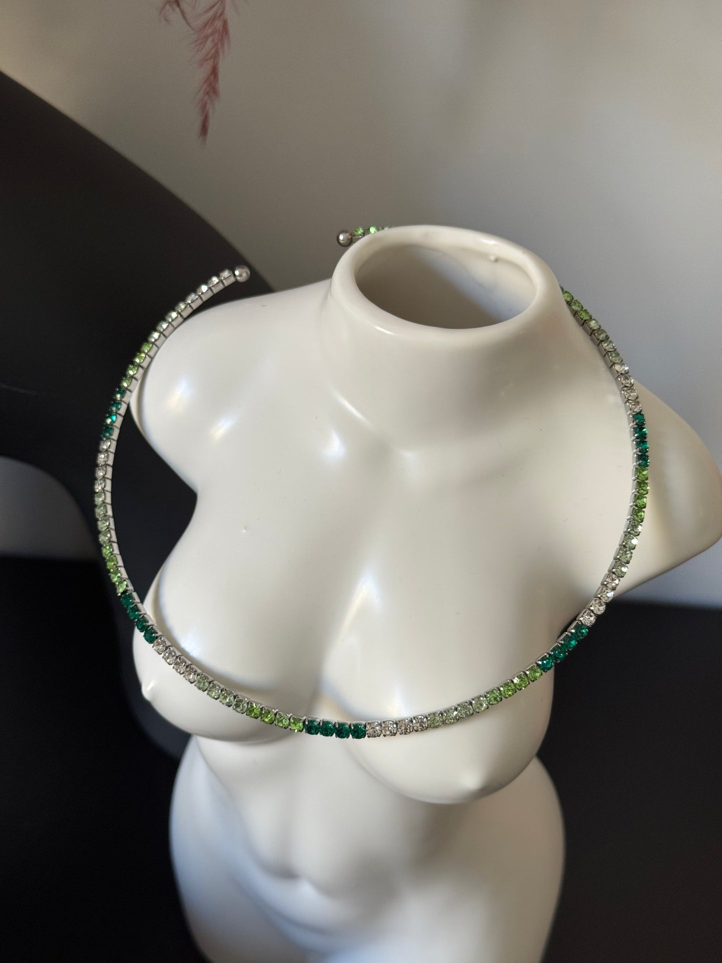 Collana Tennis Girocollo Pastel