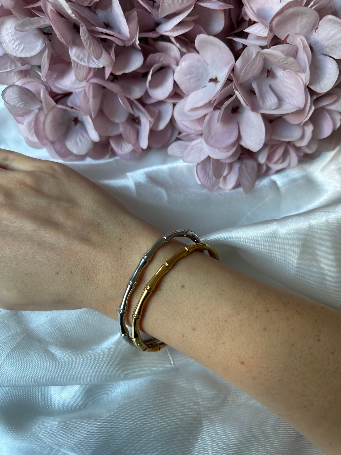 Bracciale Rigido Bambù