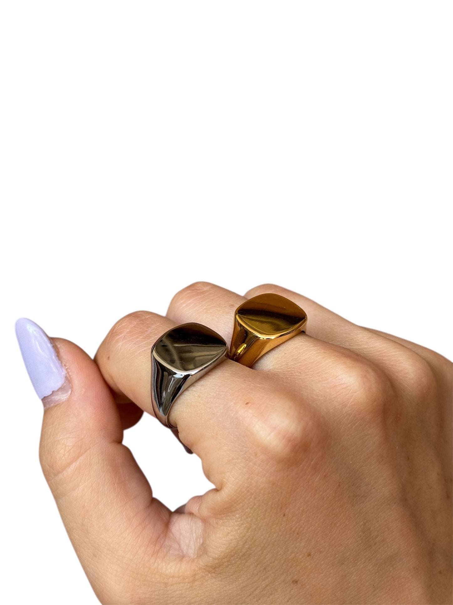 Anello Chevalier Quadrato