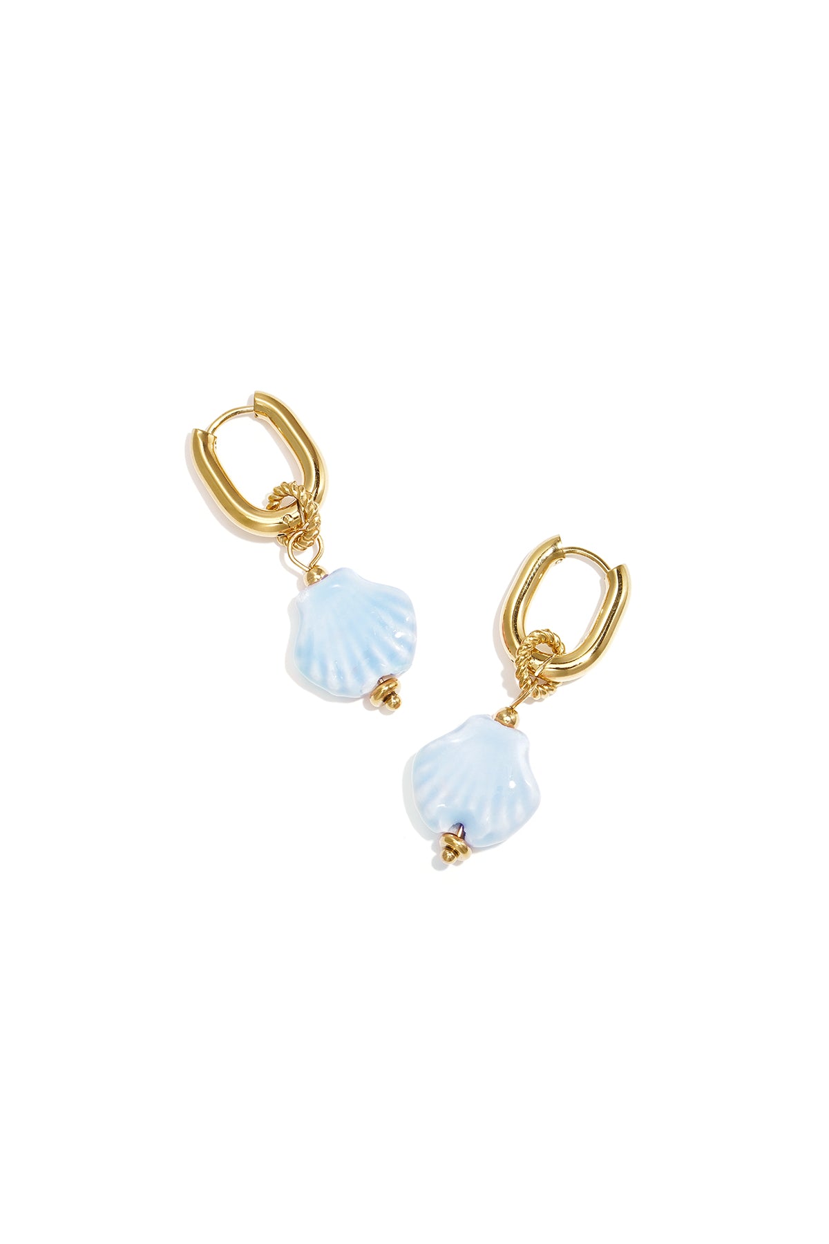 Orecchini Hoop Conchiglia
