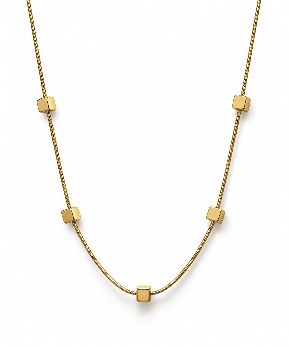 Collana Cubi Minimal