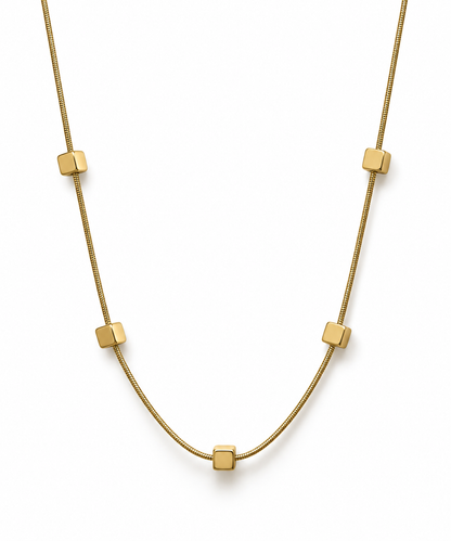 Collana Cubi Minimal