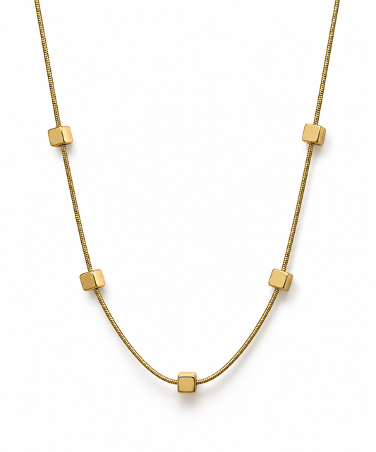 Collana Cubi Minimal