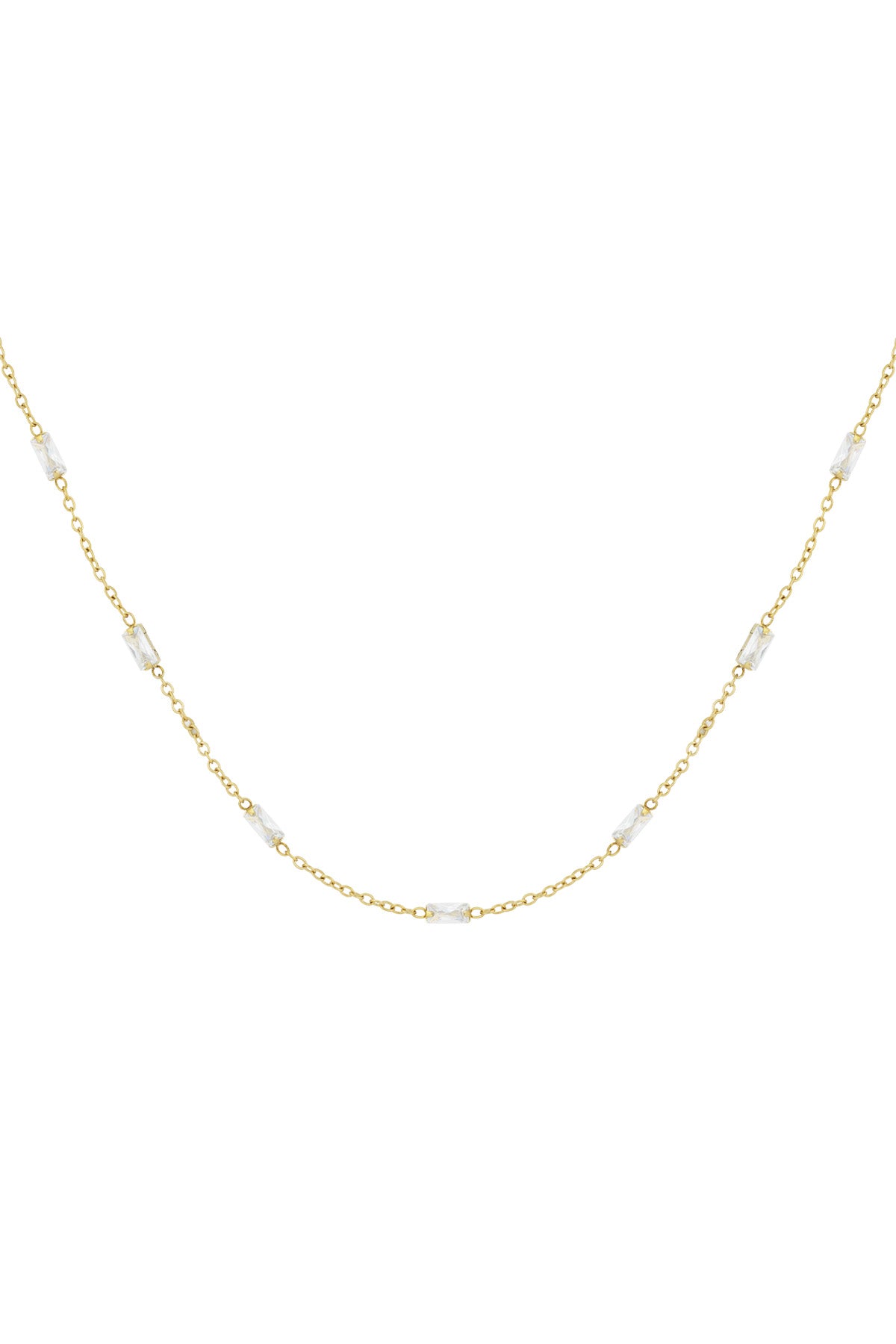 Collana Multi Baguette