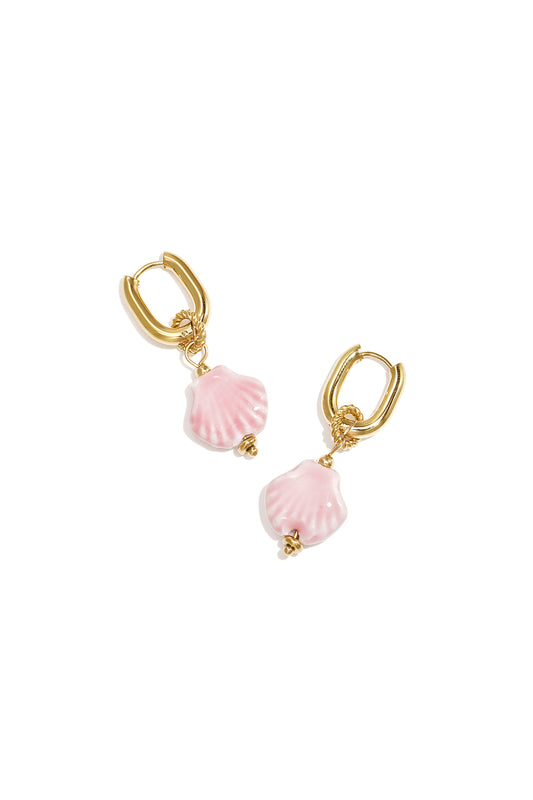 Orecchini Hoop Conchiglia