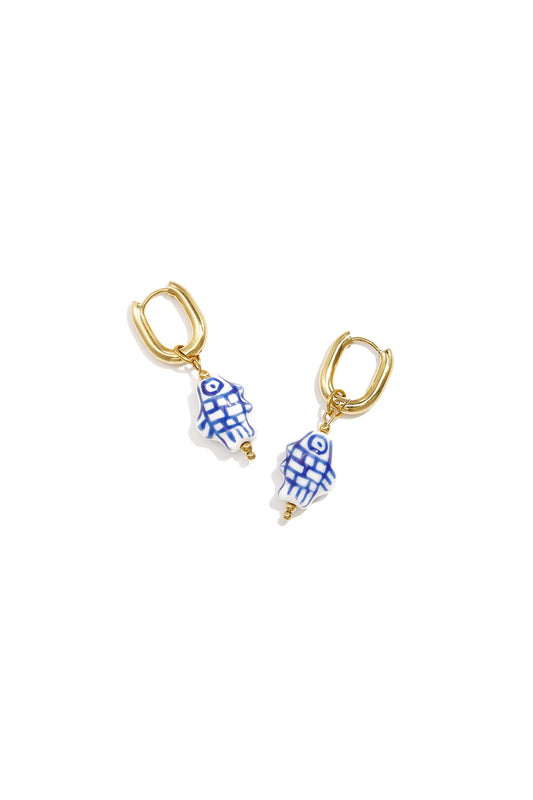 Orecchini Pesciolino Blu
