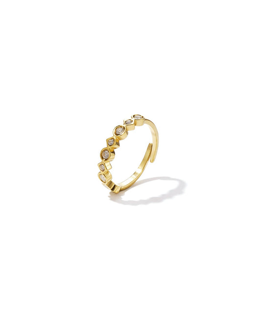 Anello Veretta Geometrica