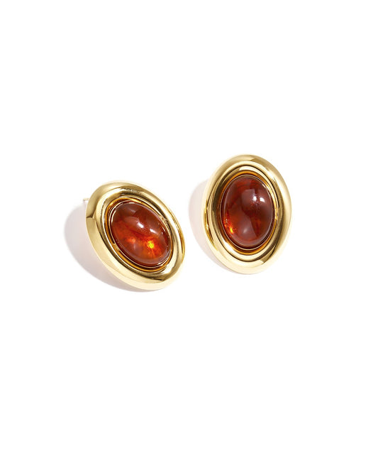 Orecchini Bottone Vintage