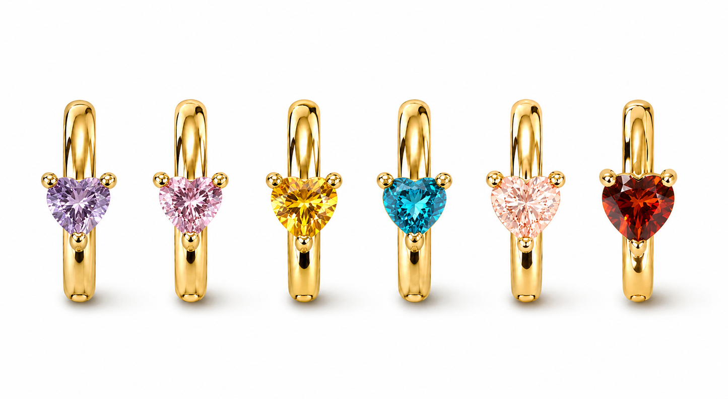 Cerchietto con Cuore Zirconato