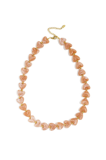 Collana Cuori Smaltati