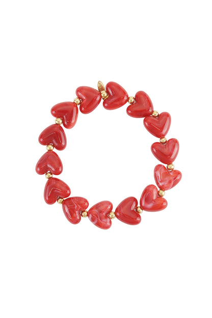 Bracciale Cuori Smaltati