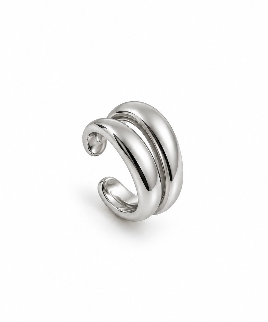 Orecchino Cuff Double