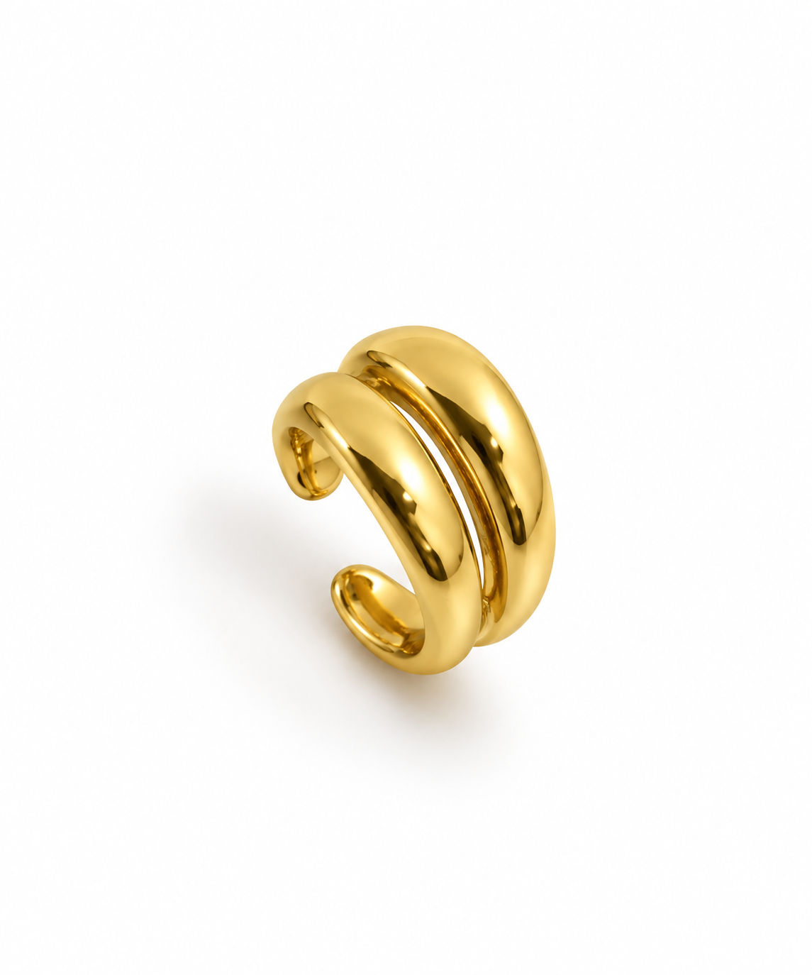 Orecchino Cuff Double