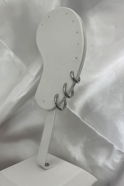 Set di 3 Orecchini a Cerchio