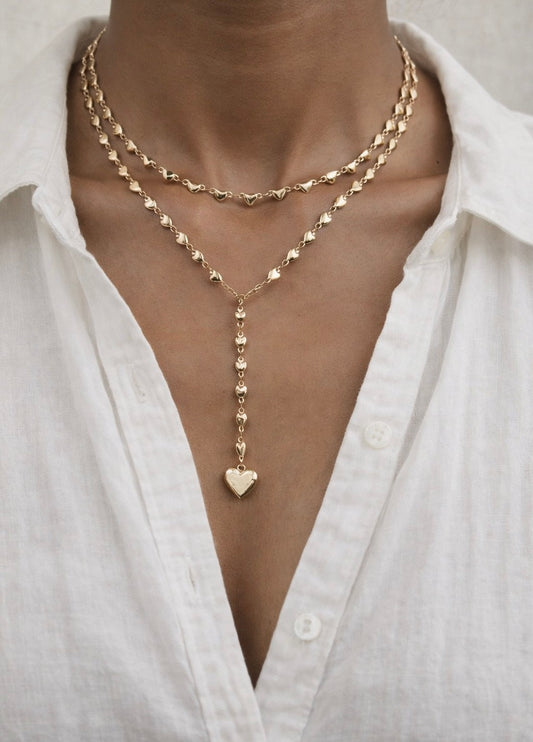 Collana Double Heart