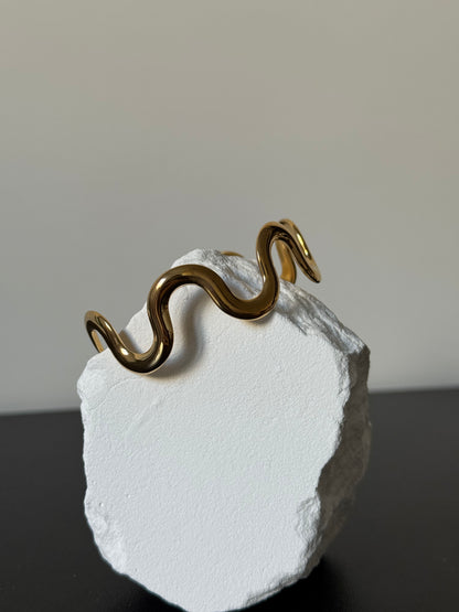 Bracciale Rigido Ondulato