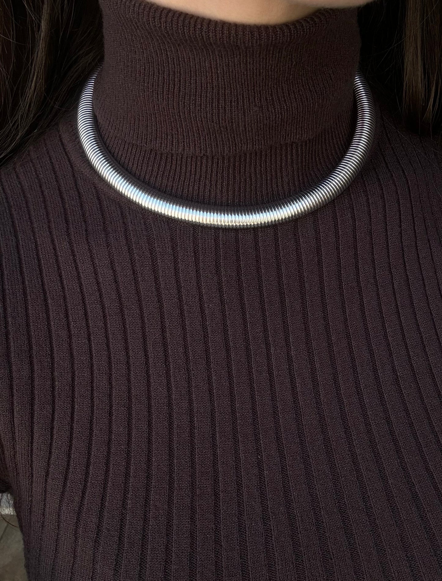 Collana Snake Girocollo Rigida