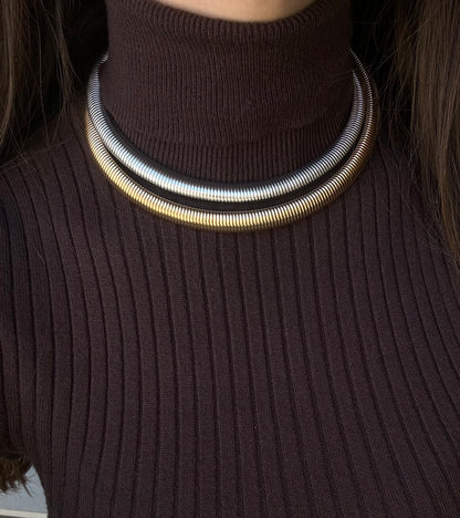 Collana Snake Girocollo Rigida