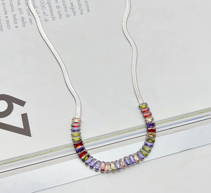 Collana Snake Pastel