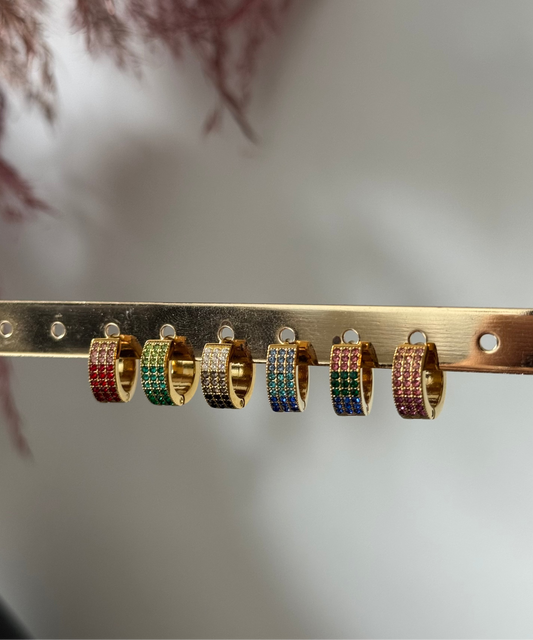 Orecchini Circle Colour