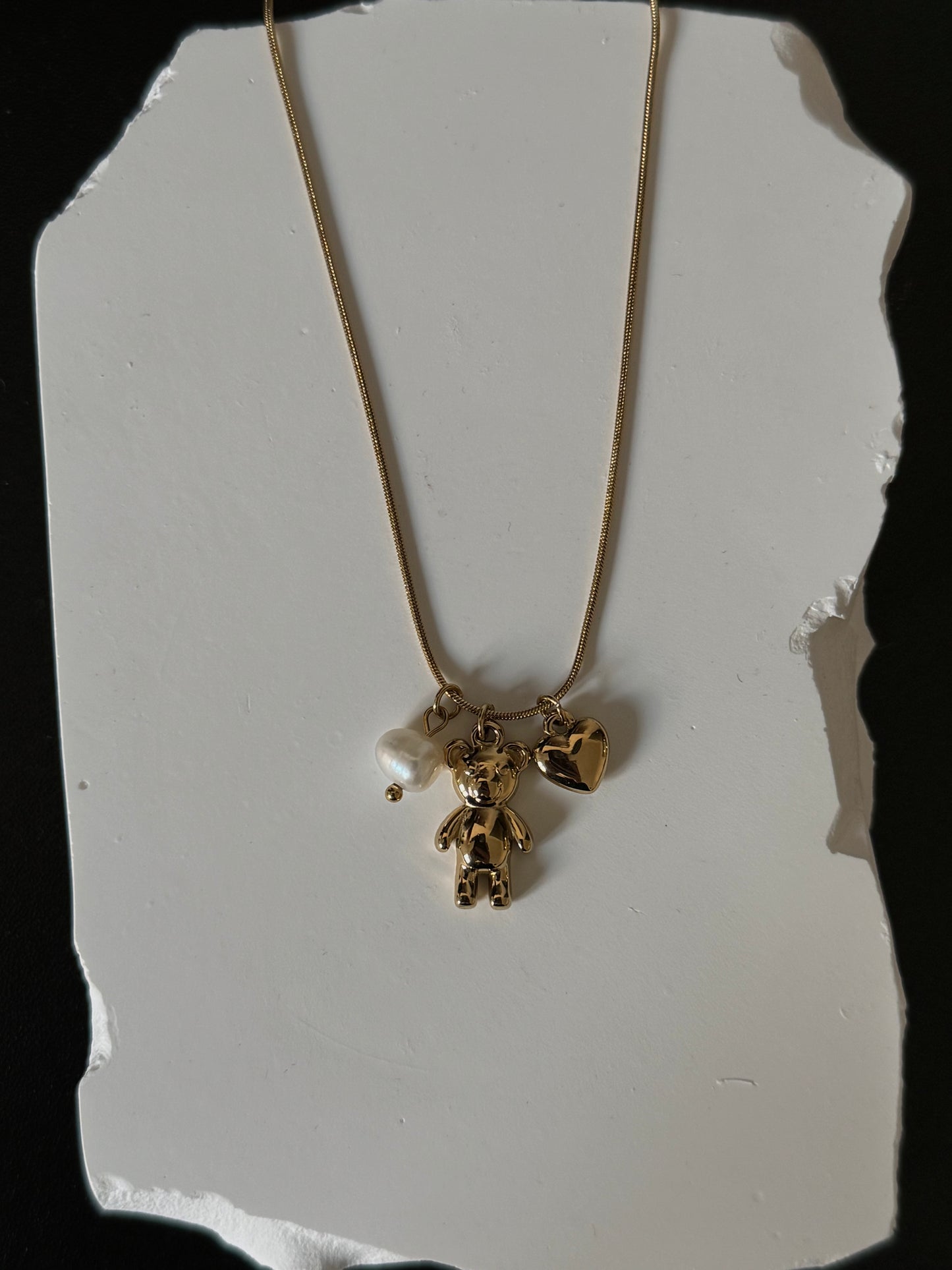 Collana Teddy Charm