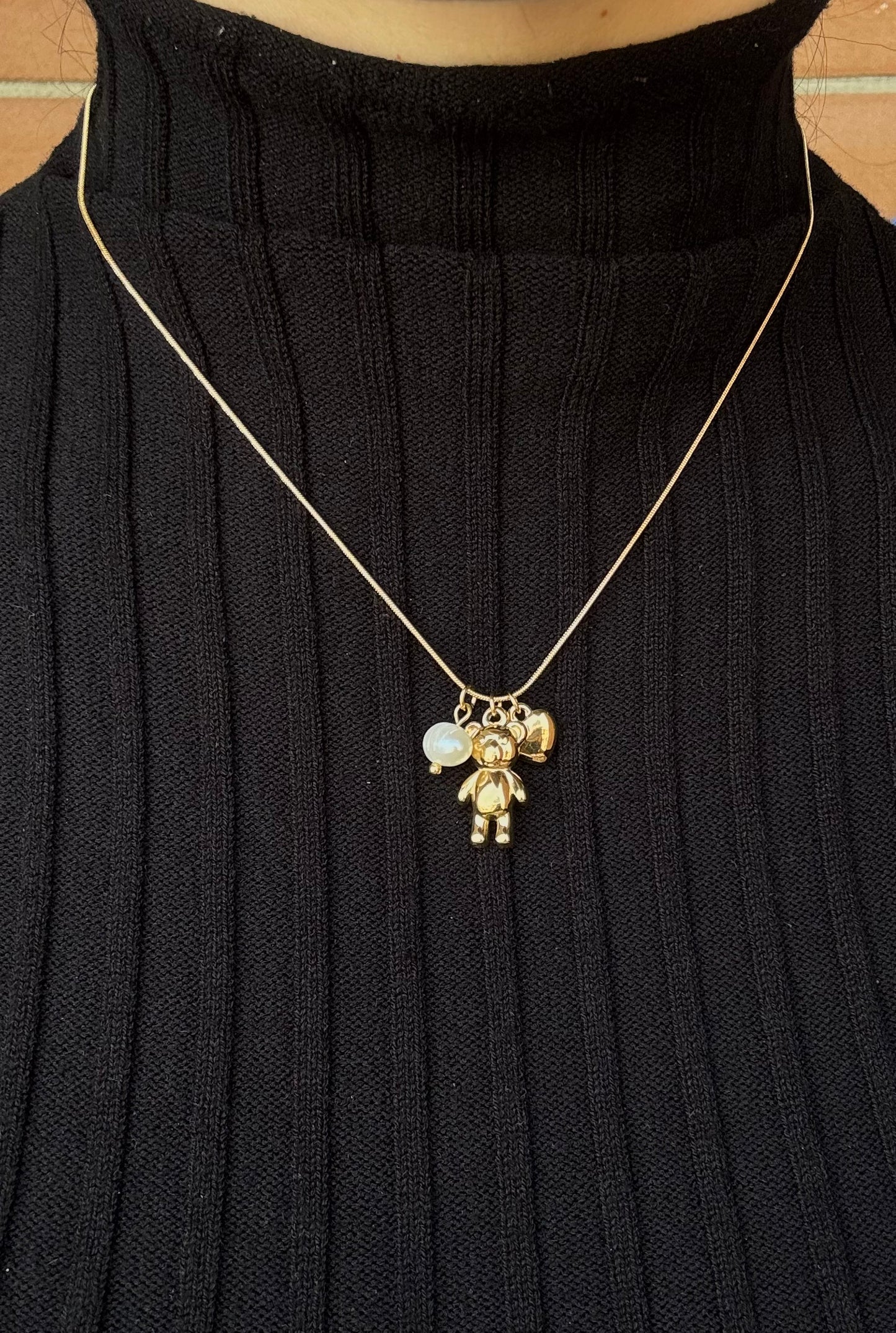 Collana Teddy Charm