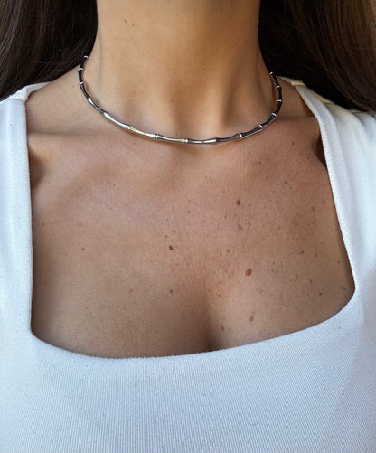 Collana Rigida Bambù