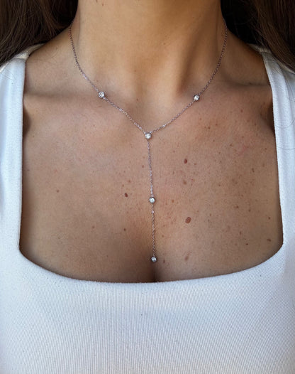 Collana Cascata di Zirconi