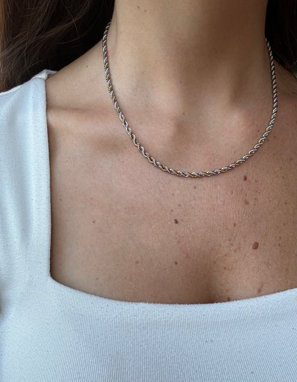 Collana Intreccio Bicolour
