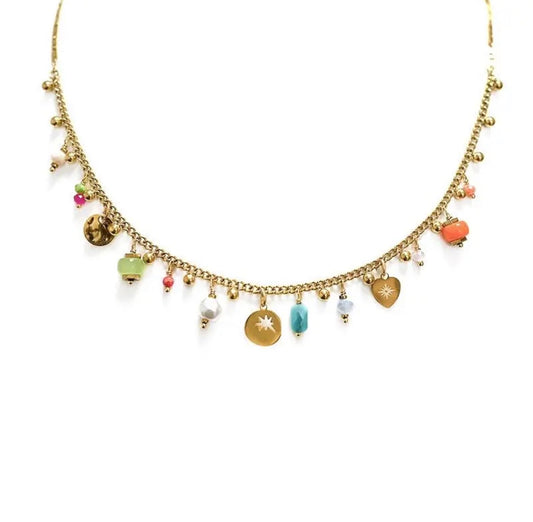 Collana Multi Charm