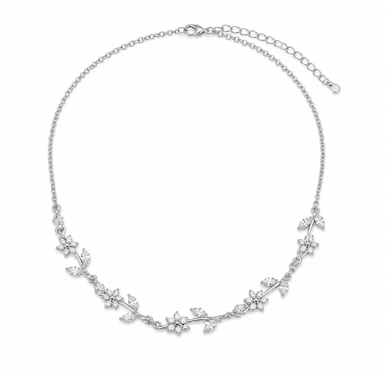 Collana Flower Crystal