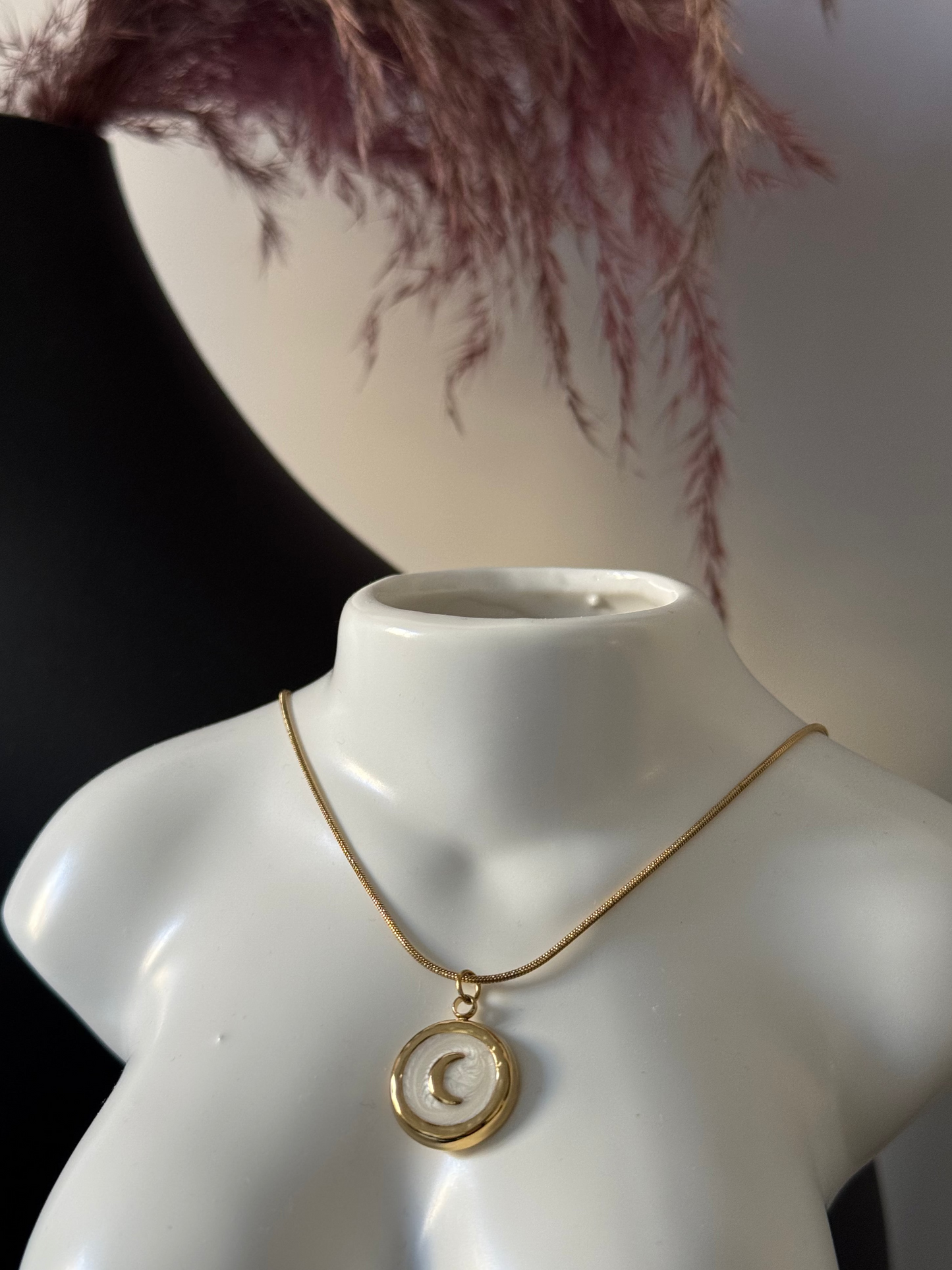 Collana Luna Perlata