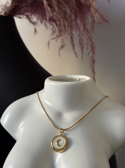 Collana Luna Perlata