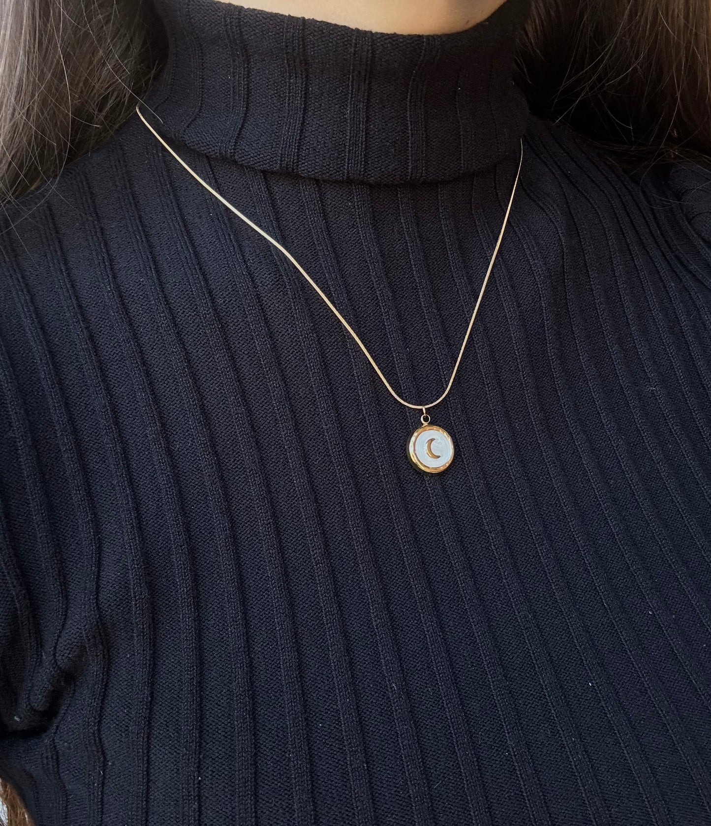 Collana Luna Perlata