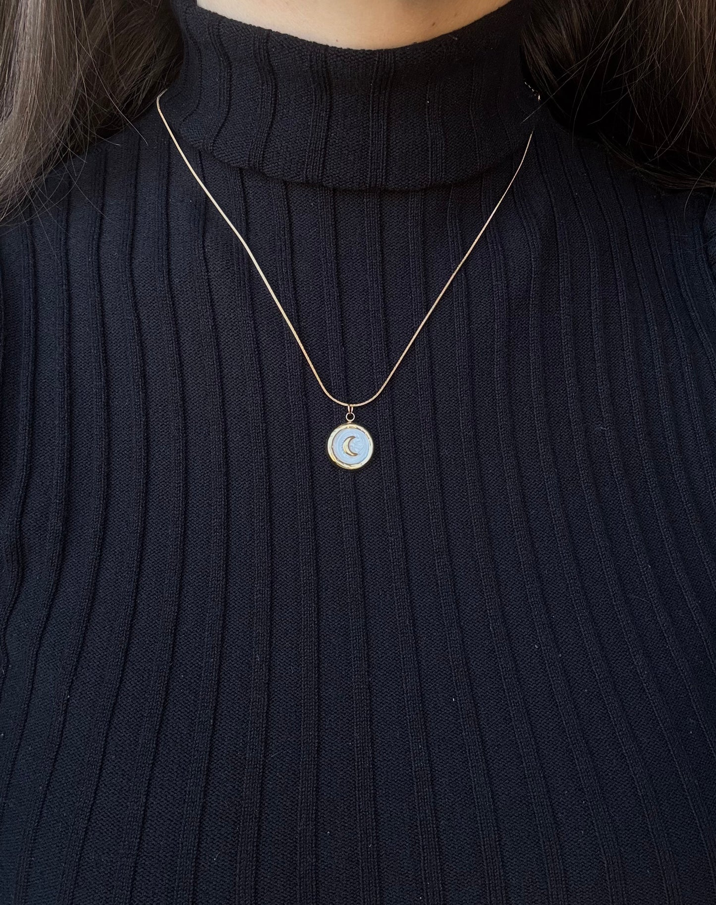 Collana Luna Perlata