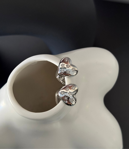 Orecchini Cuore Galaxy