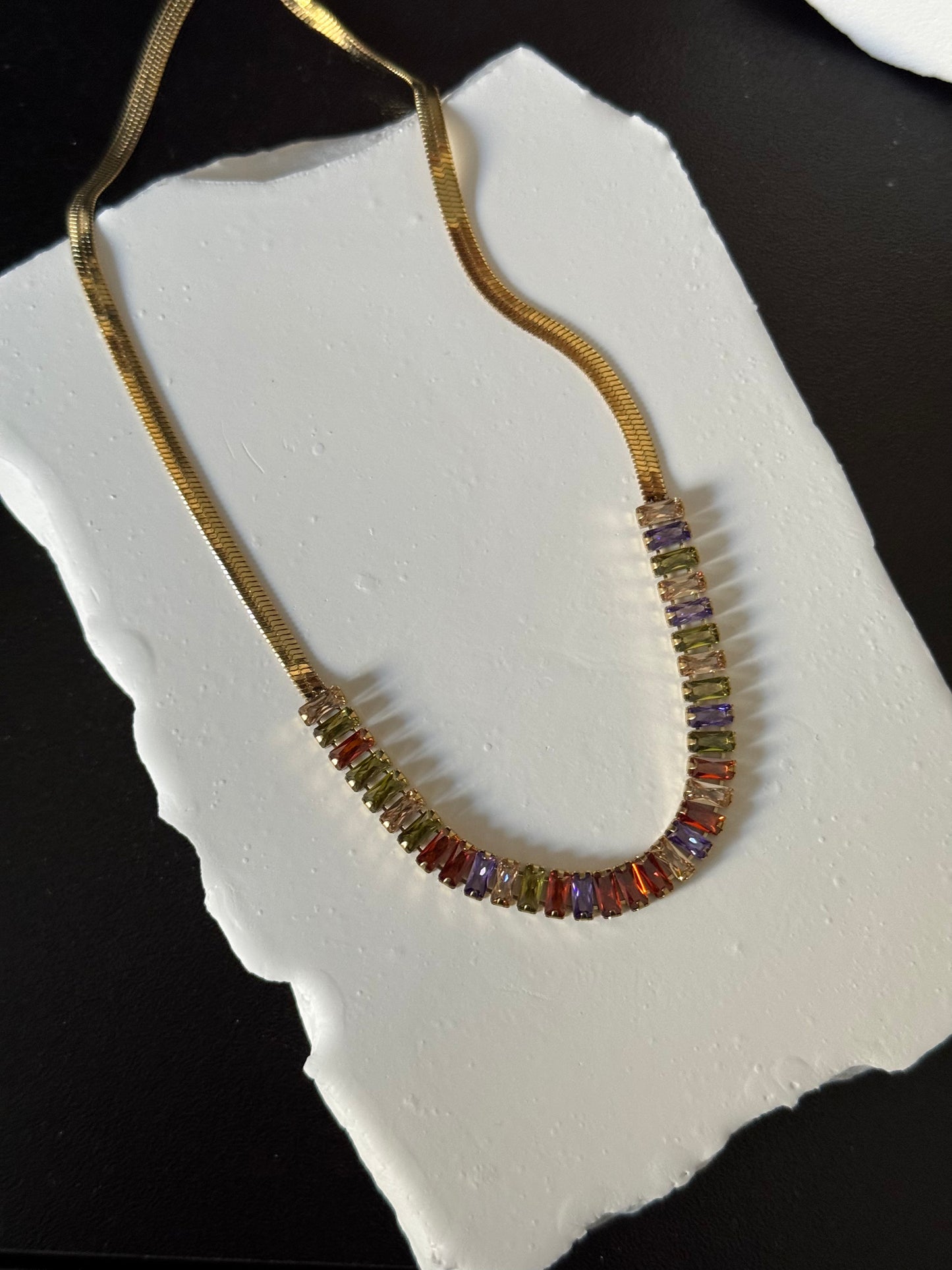 Collana Snake Pastel