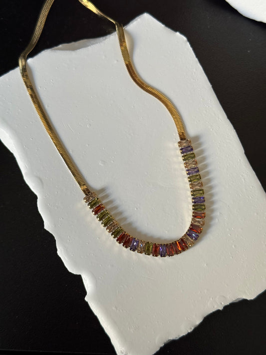 Collana Snake Pastel