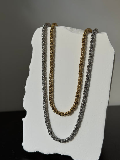 Collana Doppio Intreccio