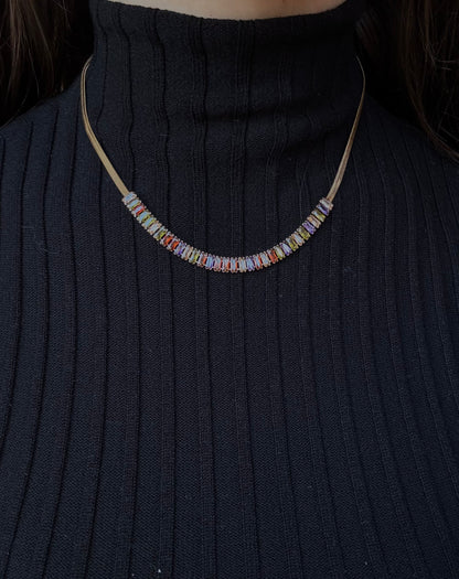 Collana Snake Pastel