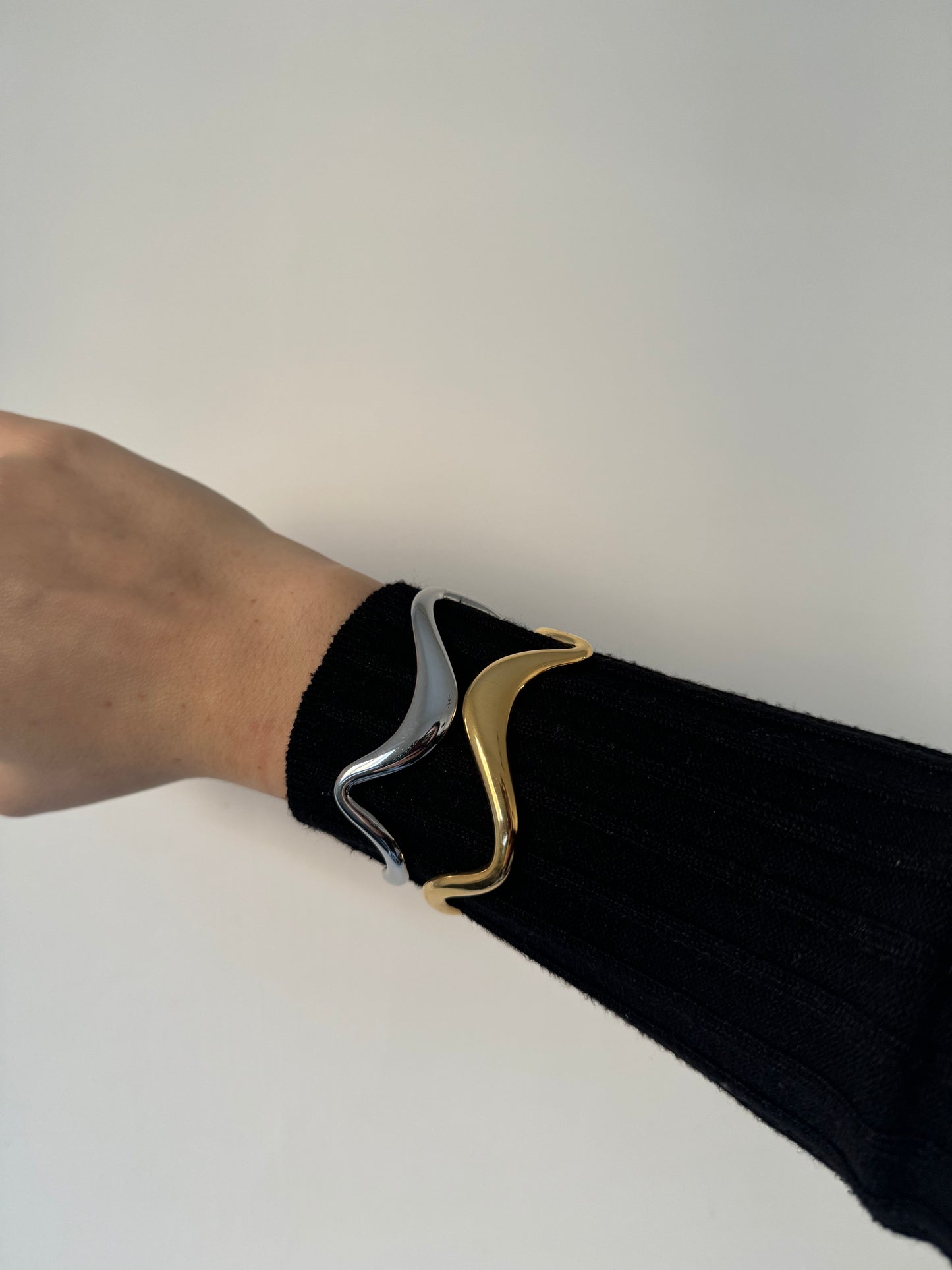 Bracciale Rigido Onda