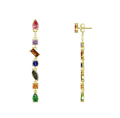 Orecchini Cascata di Luce Gold