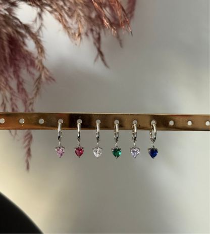 Orecchino Hoop Cuore