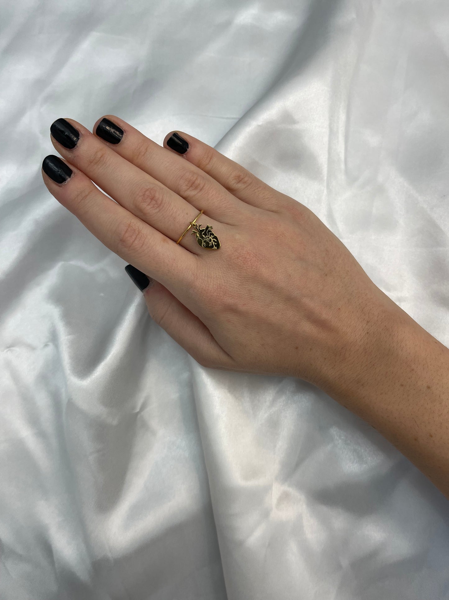 Anello Cuore Anatomico